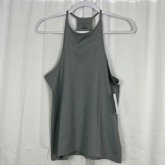 American Eagles Outfitters TrackMa Tech Gray Tank Top Size Small NEW - Picture 1 of 5